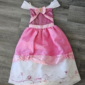 Exclusive Disney Store Sleeping Beauty ball gown costume Size 5/6
